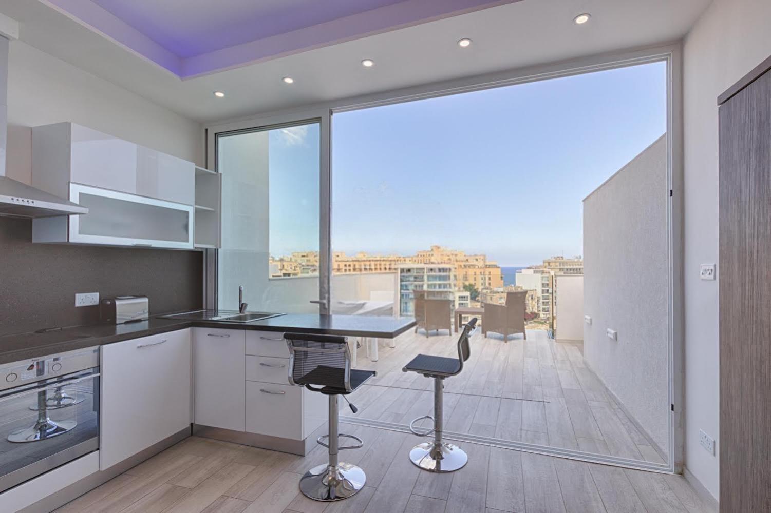 The Penthouse Apartamento St. Julian's Exterior foto
